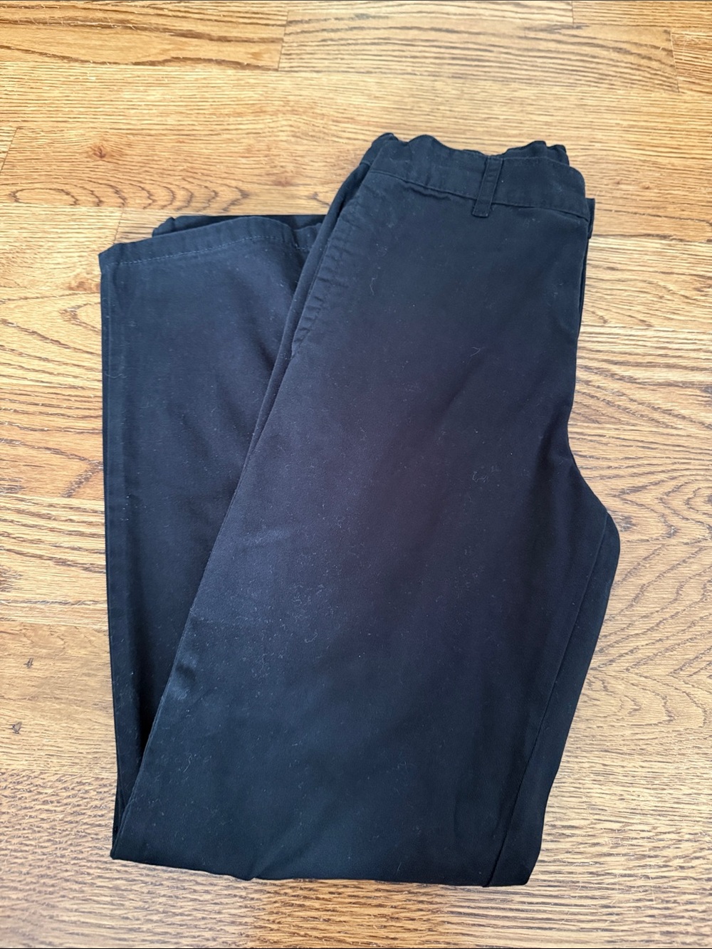 Boys (14) Black Stretch Chino Pants - Comfortable Everyday Wear